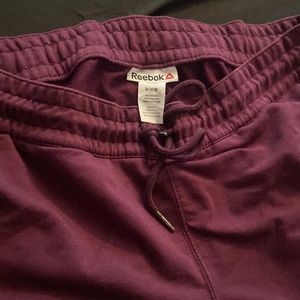 Maroon reekbok Joggers